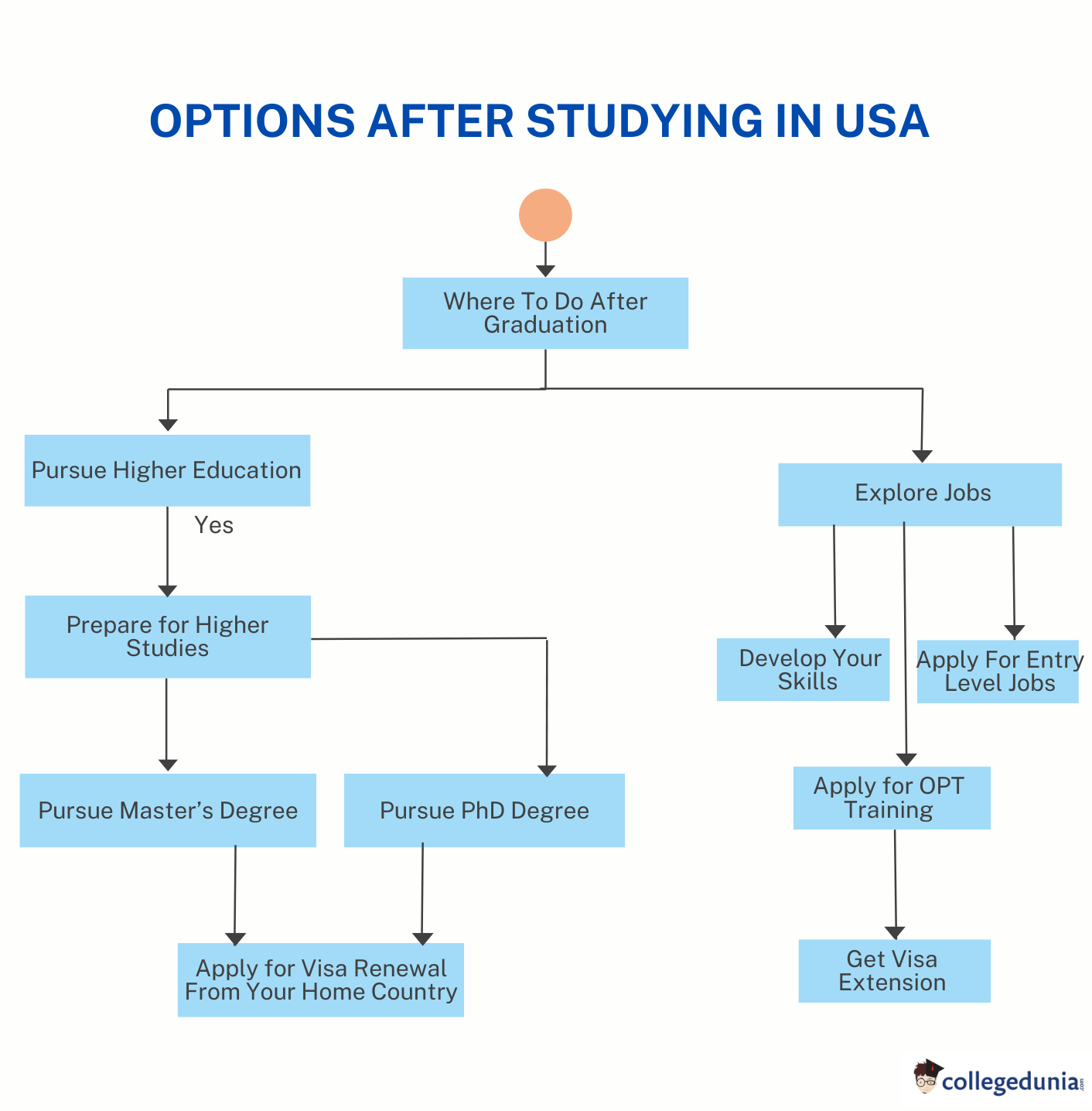 Options After Studying in USA 5dce2ccd1cdd6bed20cc2009f076e4d3