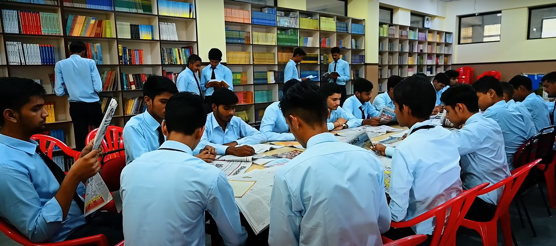 Central Library at Prince College&nbsp;Sikar