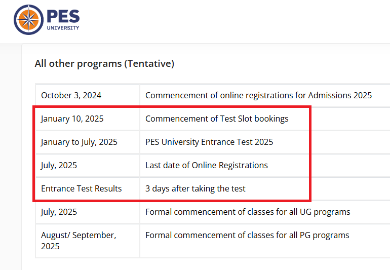 PES University Launches 3 New Courses For 2025; Registrations Open