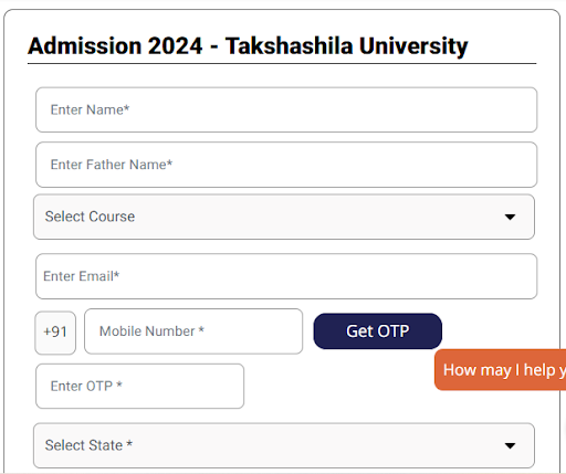 Takshashila University B.Sc Nursing