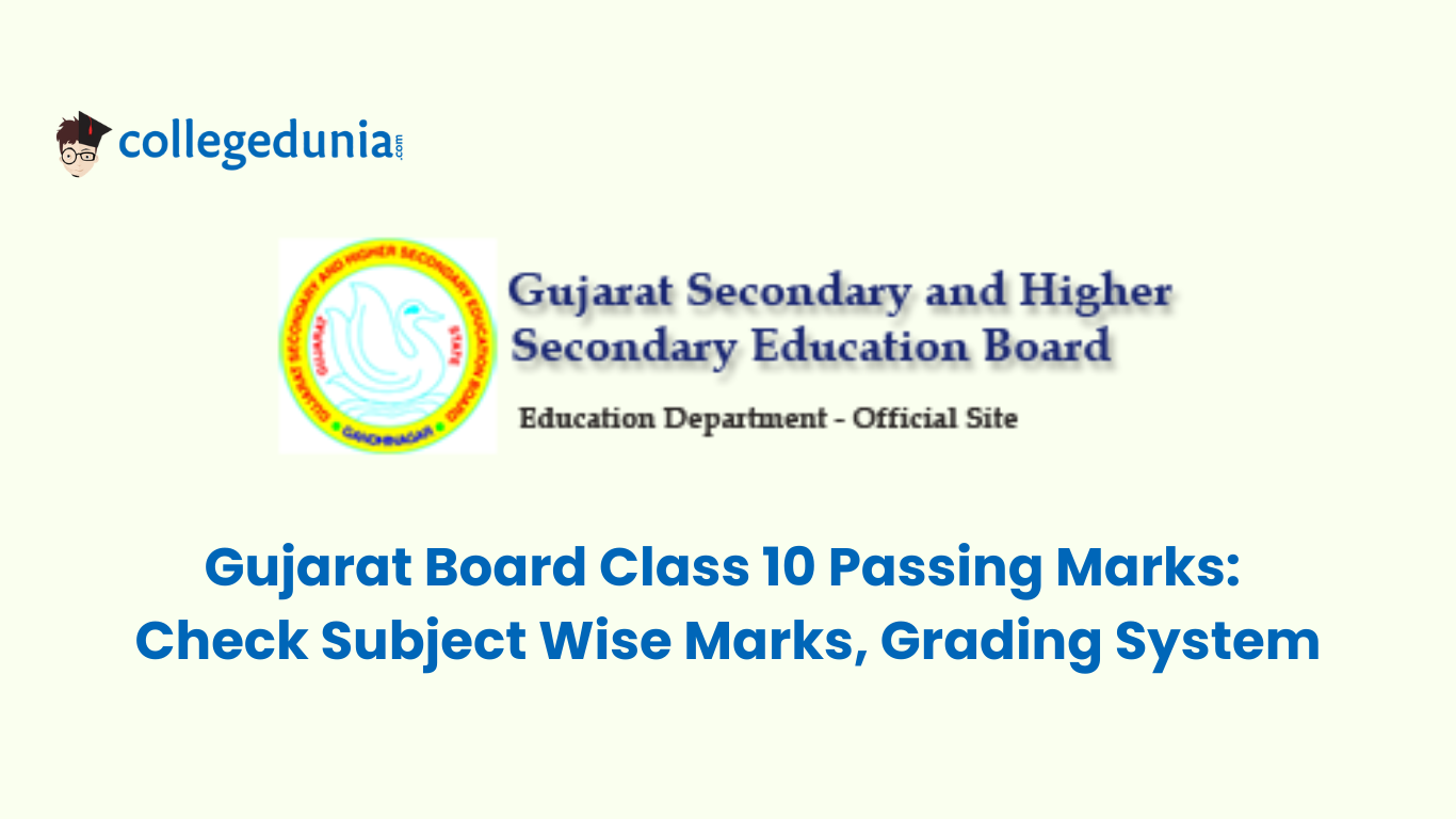 gseb ssc passing marks