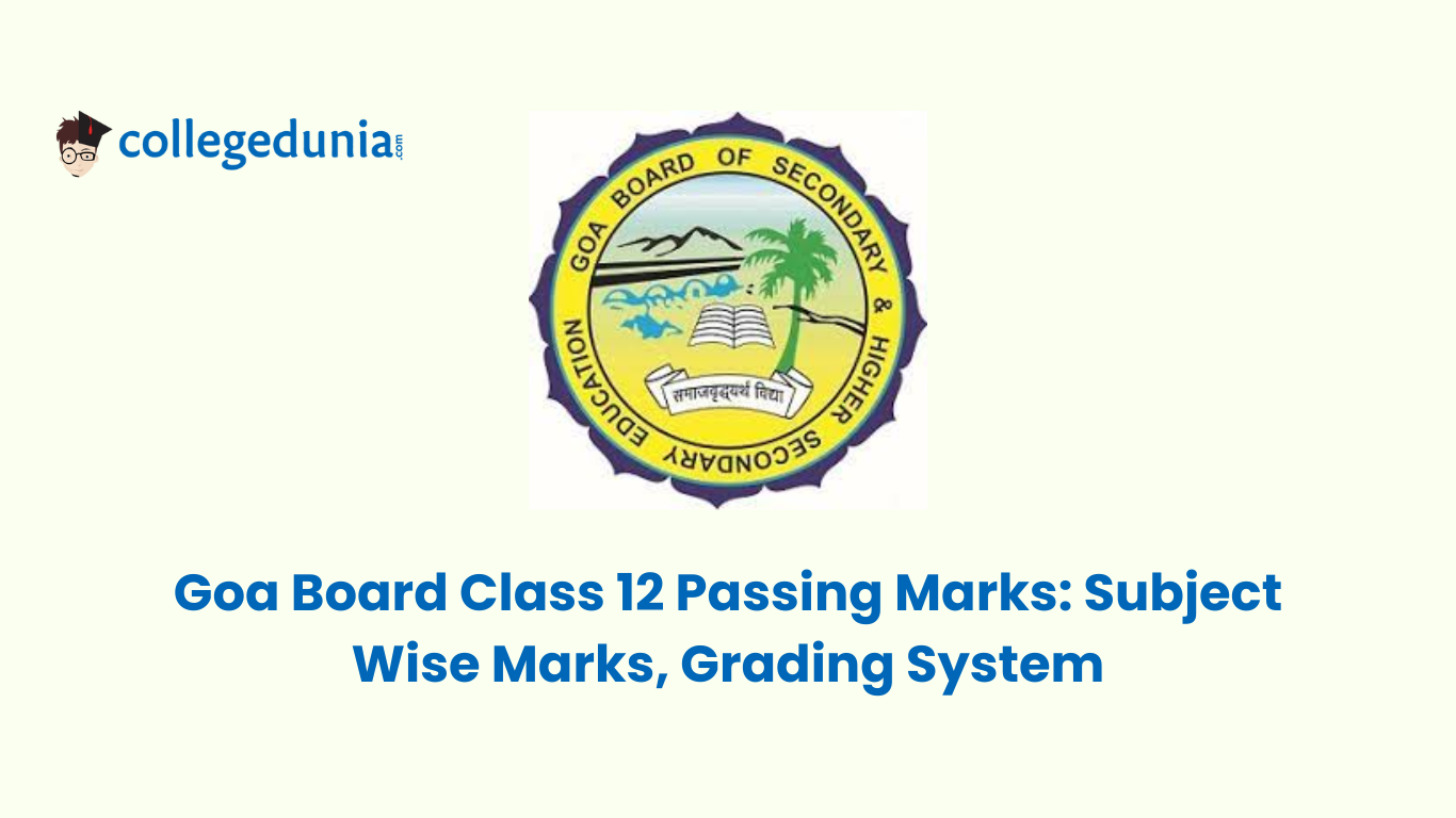 Goa Board Class 12 passing marks
