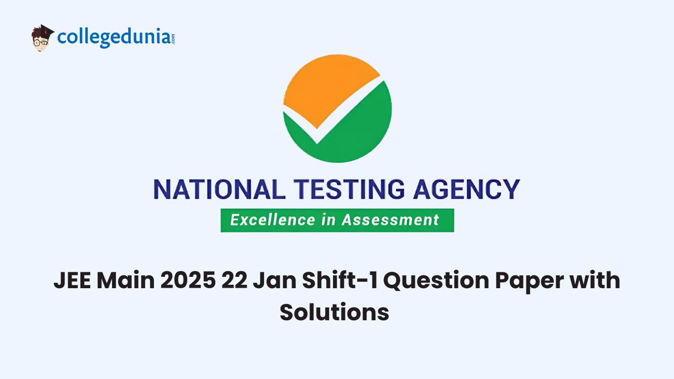 JEE Main 2025 22 Jan Shift-1 Question Paper with Solutions 
