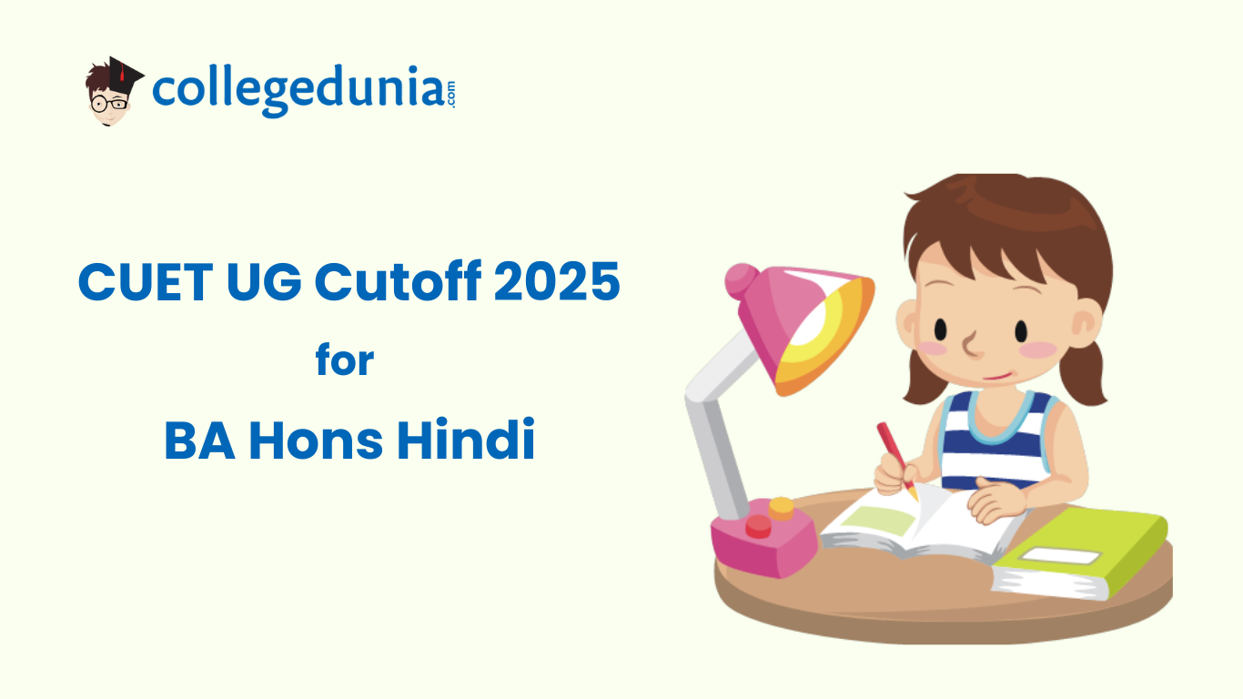 CUET Cutoff for BA {Hons.} Hindi