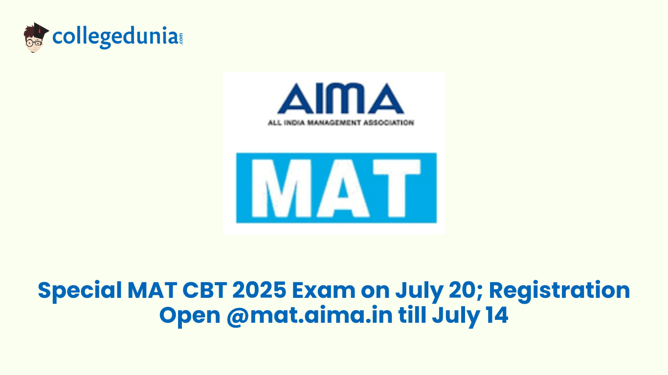 Special MAT CBT 2025 Exam