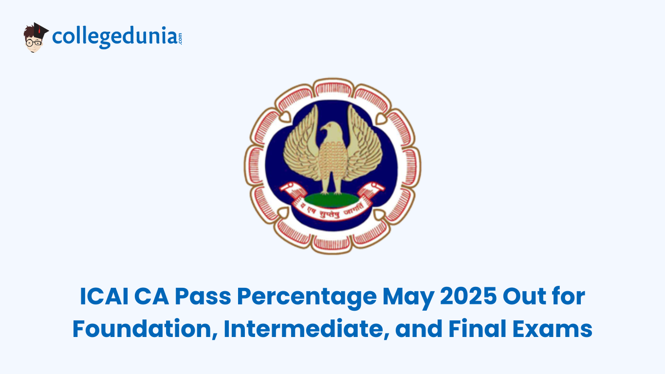 ICAI CA Pass Percentage May 2025