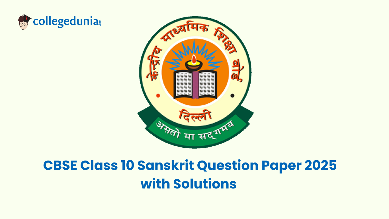 CBSE Class 10 Sanskrit Question Paper