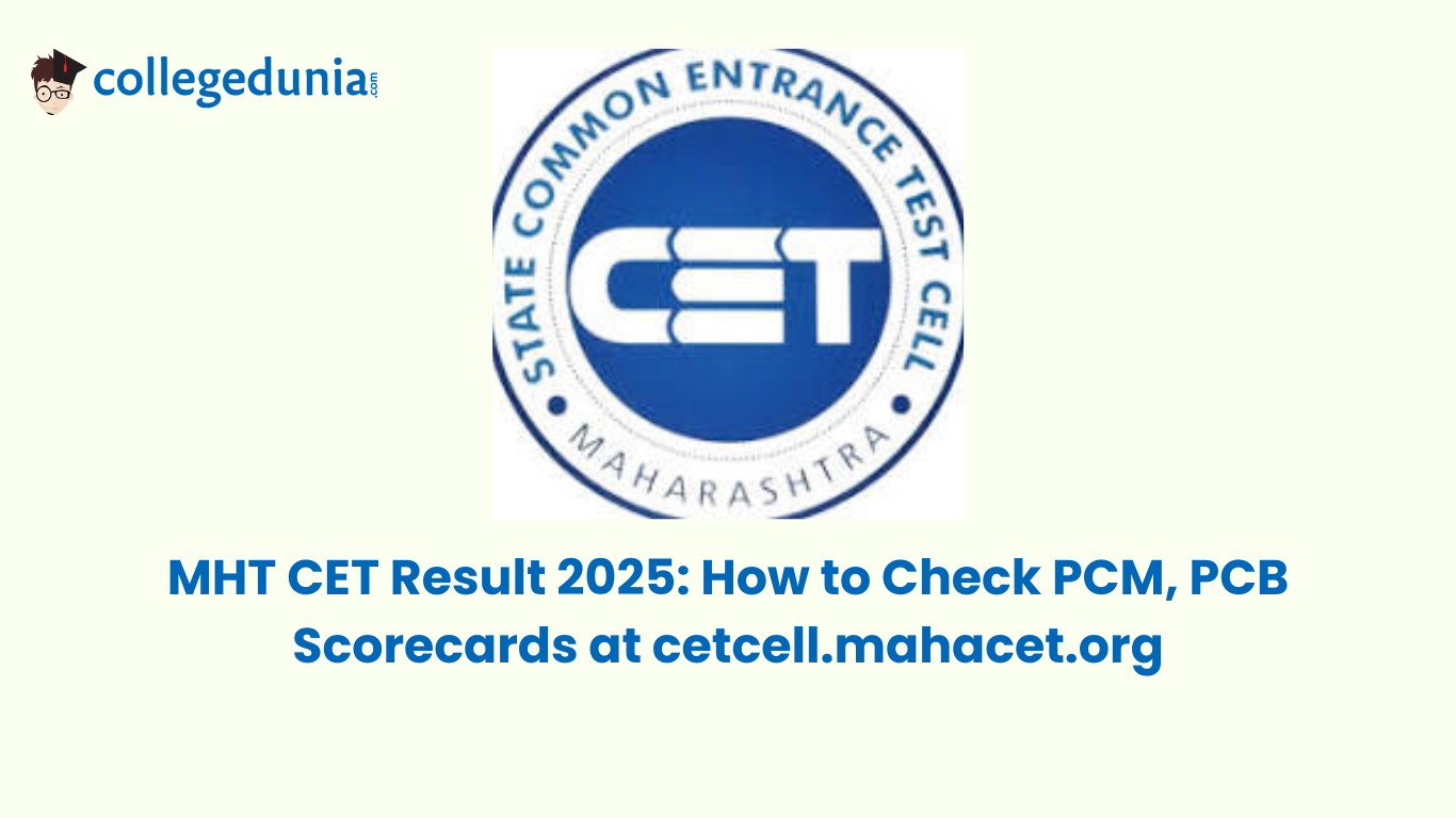 How To Check MHT CET Result 2025