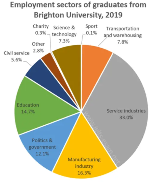 Professions Chosen by Female Graduates of a Certain University