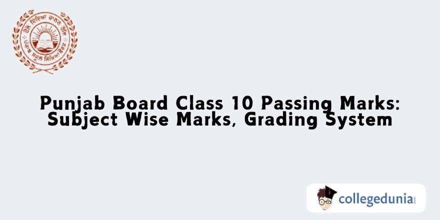 PSEB 10th Passing Marks