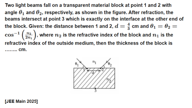 Q6. Units dimensions JEE Main