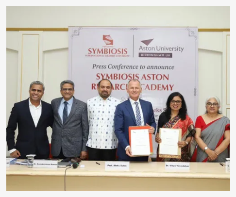 SIU Pune and Aston University Launches Symbiosis Ashton Research Academy