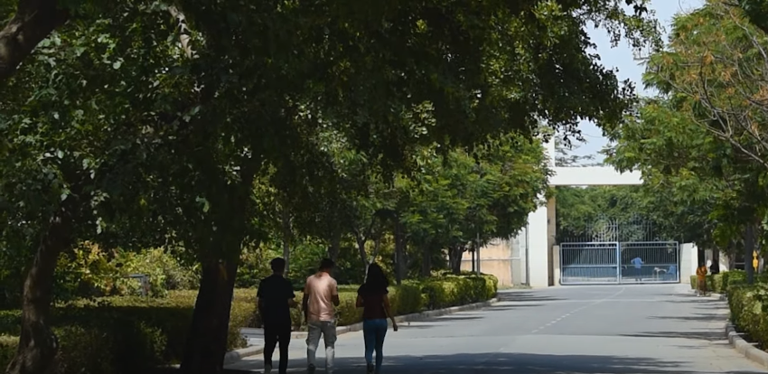SNU Noida Campus Entrance
