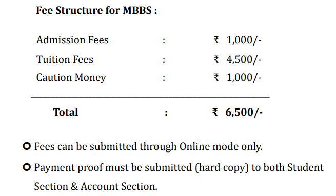 R G Kar Medical College MBBS Fee