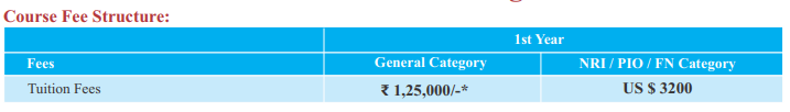 DY Vidyapeeth BBA Course Fee