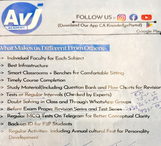 Why to join AVJ Academy