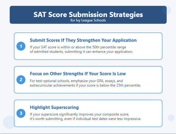 SAT Score Submission Strategies