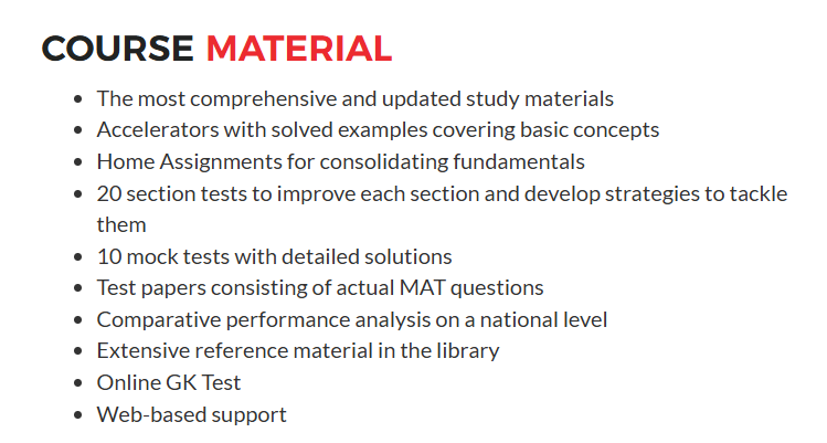 COURSE MATERIAL