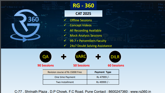 RG 360 Fees