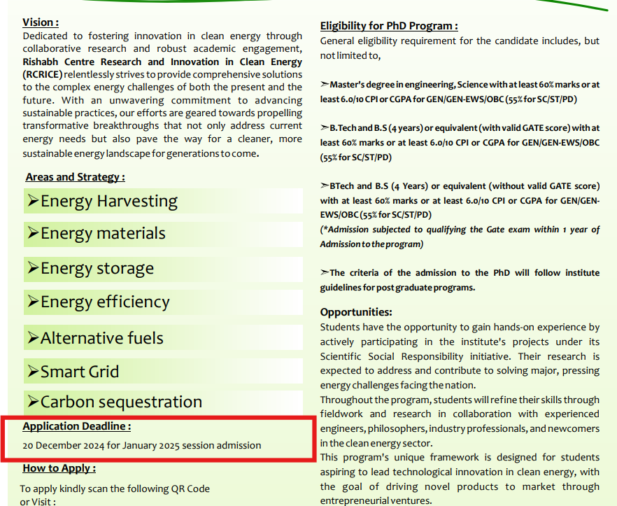 IIT Jodhpur PhD Admission