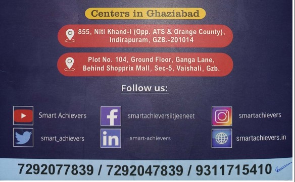 Smart Achievers Ghaziabad Centers
