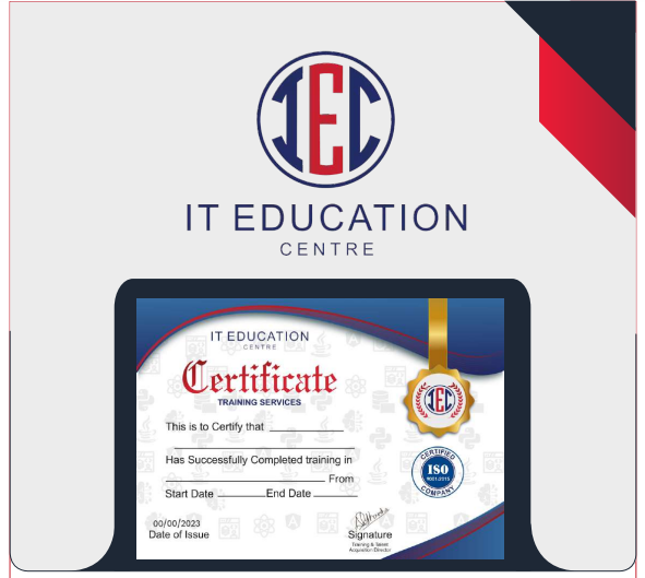 IT Education Center Certificate