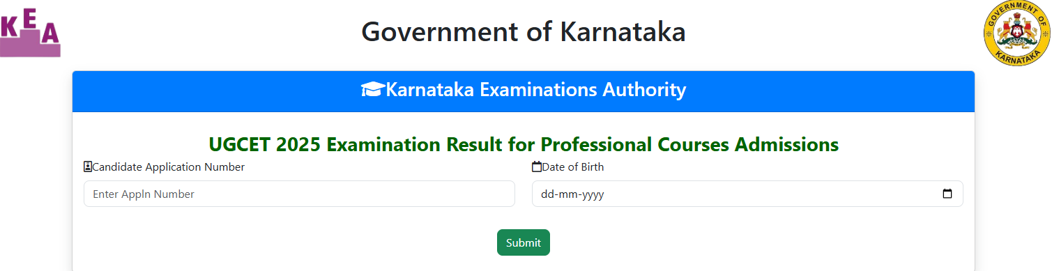 KCET Result 2025