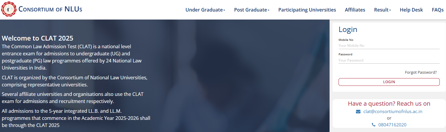 CLAT PG 2025
