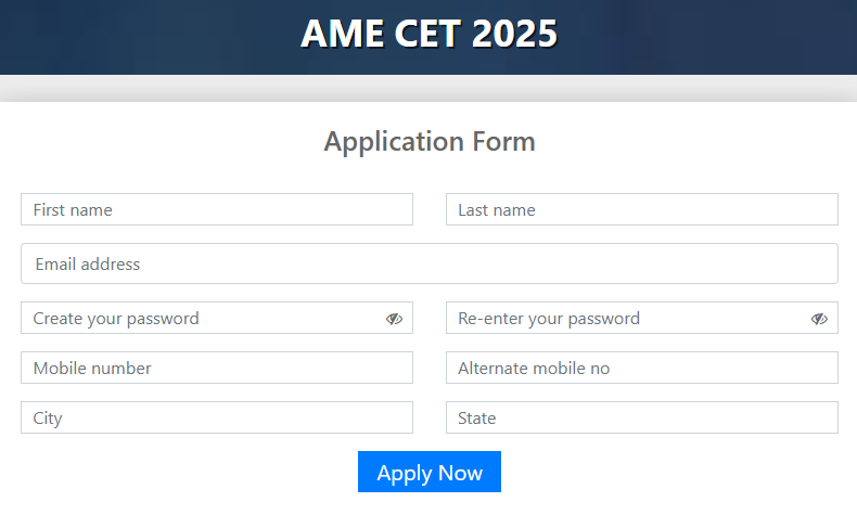 AME CET 2025