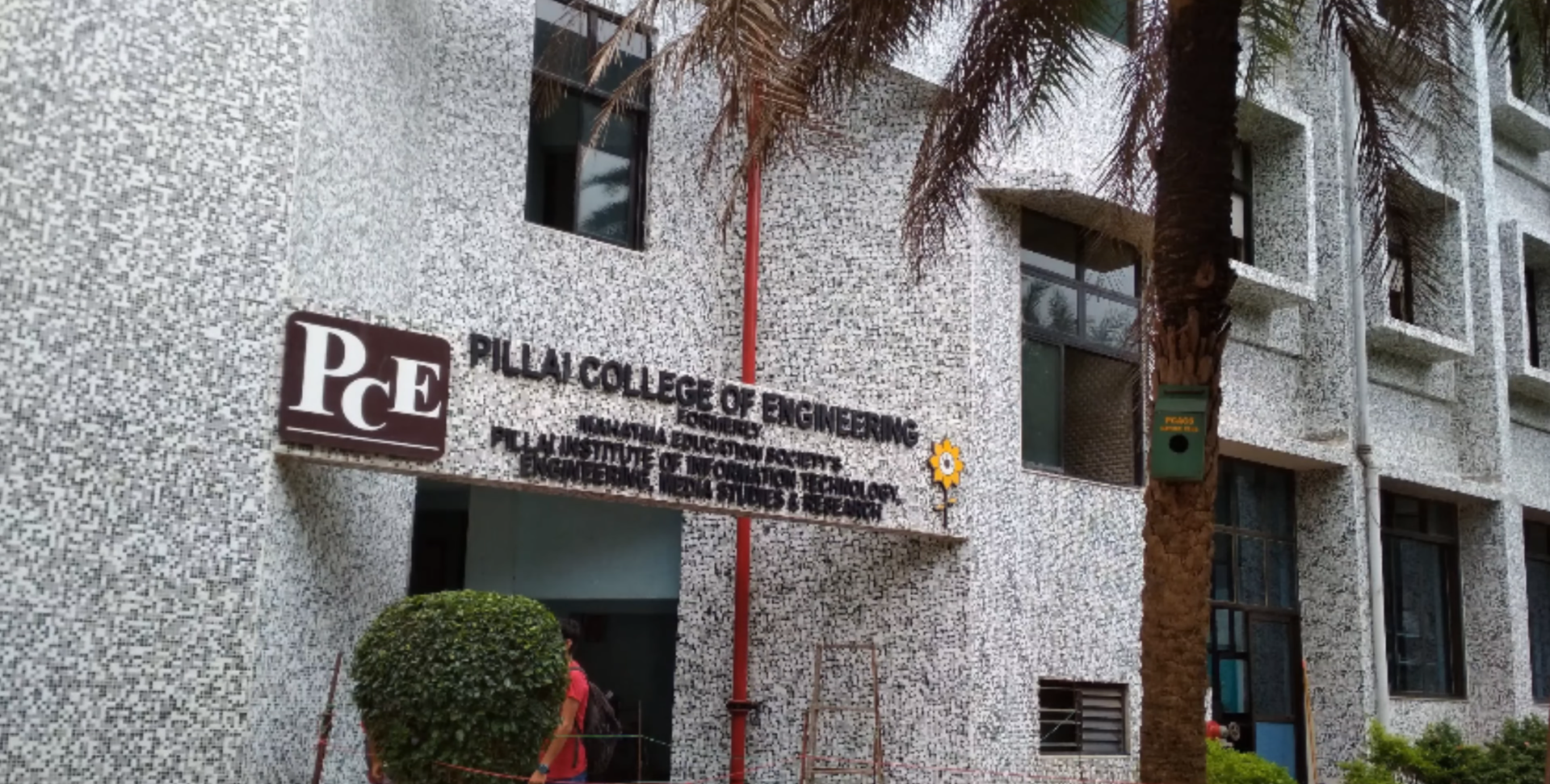 Pillai College of Engineering Front View