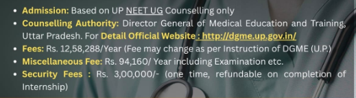 Fees as per Official Website