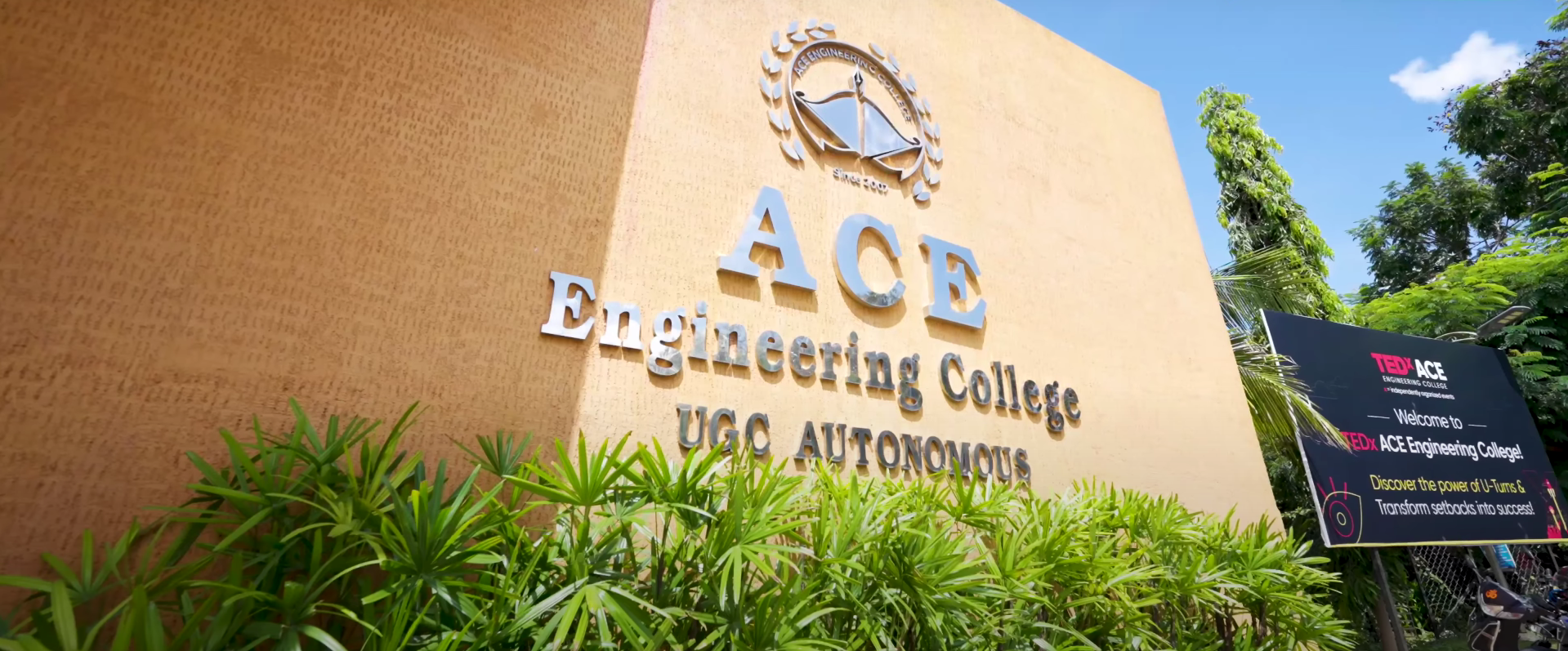 ACE Engineering College Front Gate