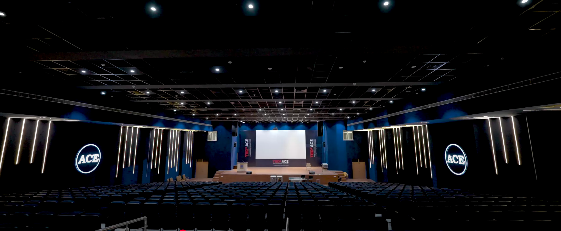 ACE Engineering College Seminar Hall Back View