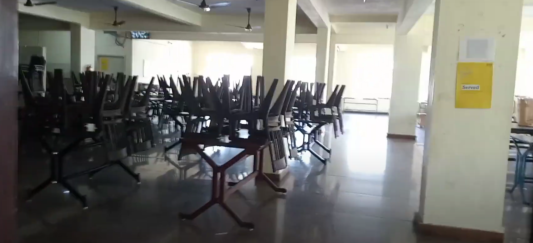Dining Area of NASC, Coimbatore