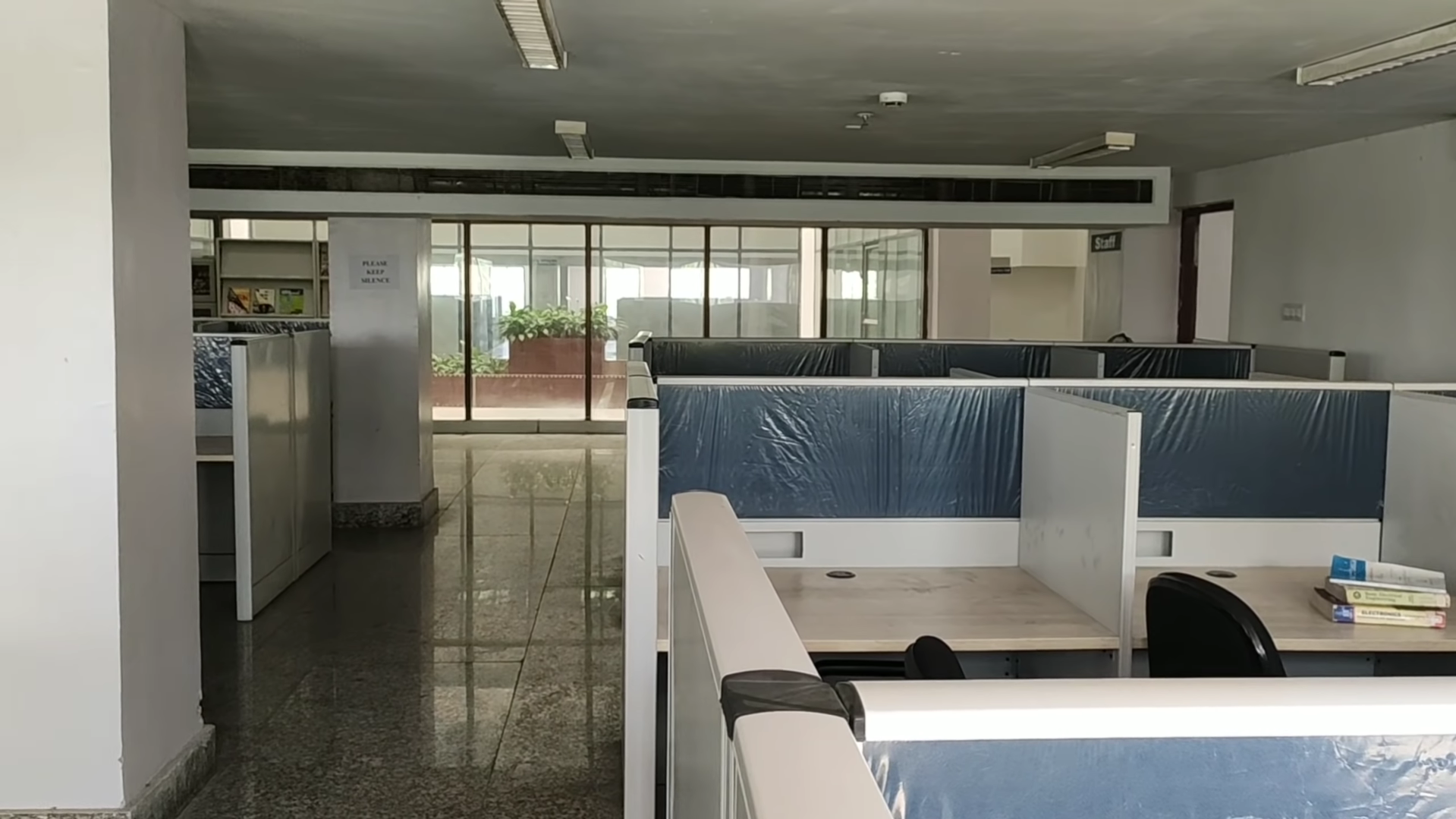 Aliah University Library Sitting Area