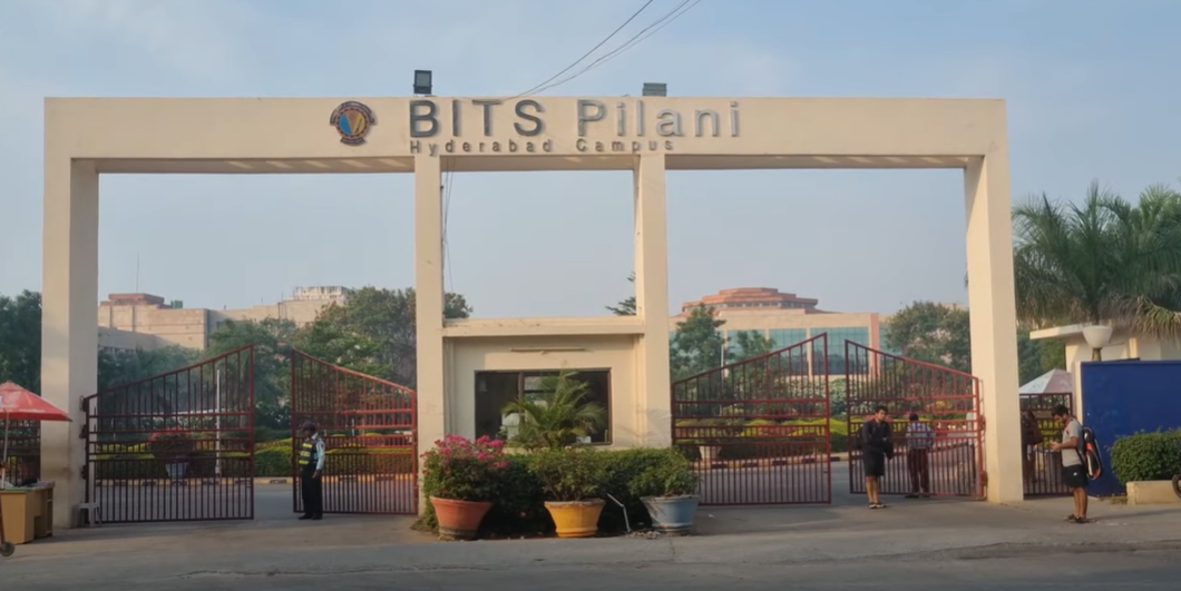 BITS Hyderabad Main Entrance