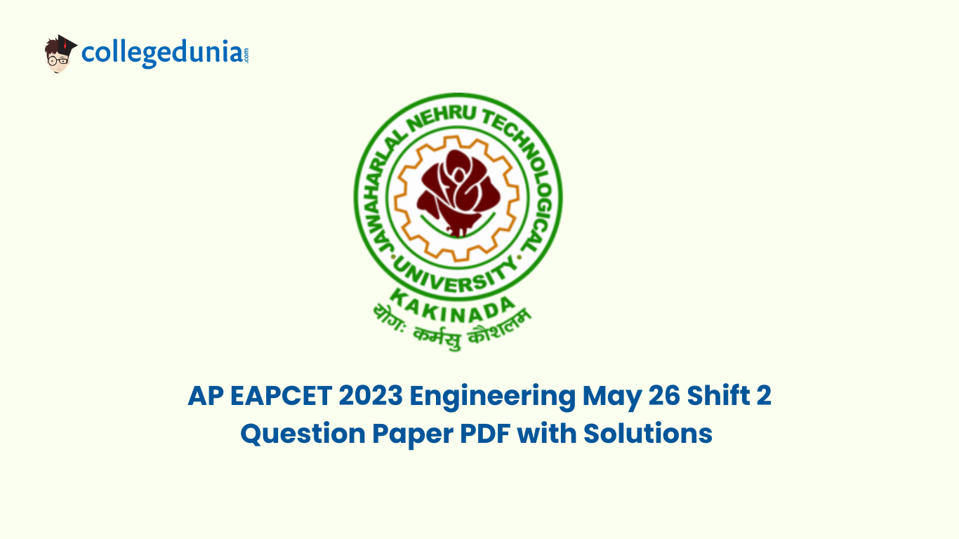 AP EAPCET 2025 May 26 Shift 2 Question Paper with Answer Key