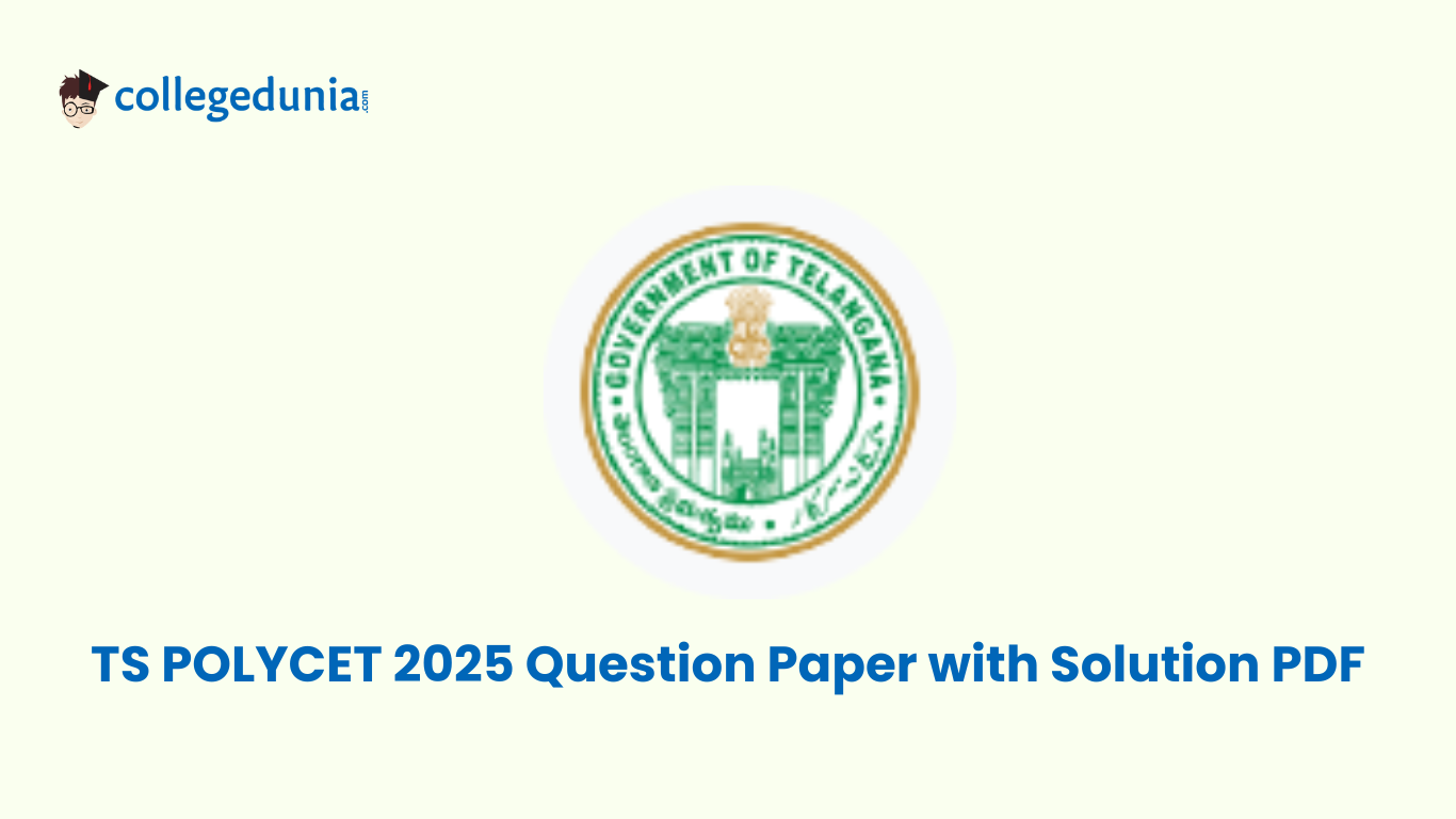 TS POLYCET 2025 Question Paper with Solution PDF