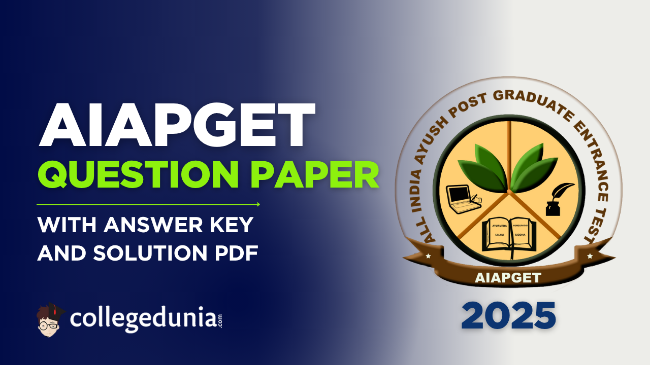 AIAPGET 2025 Question Papers with Answer key and Solution PDF