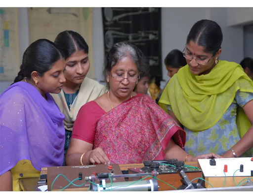 Students have access to well-maintained laboratories (physics, chemistry, CS, and botany) for better learning.