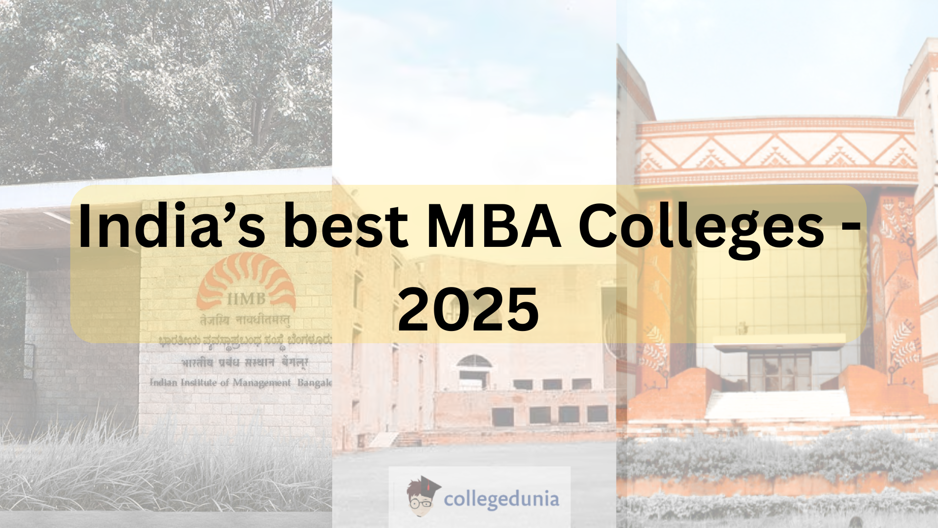 Best MBA Colleges in India
