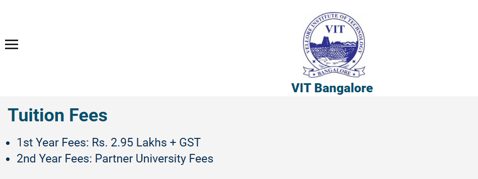VIT Bangalore fees 2024.png