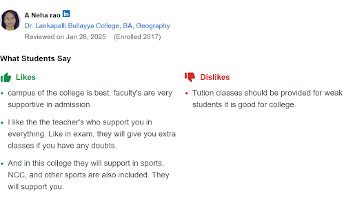 Bullaya College Info