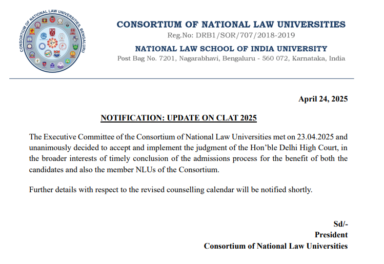 CLAT Results