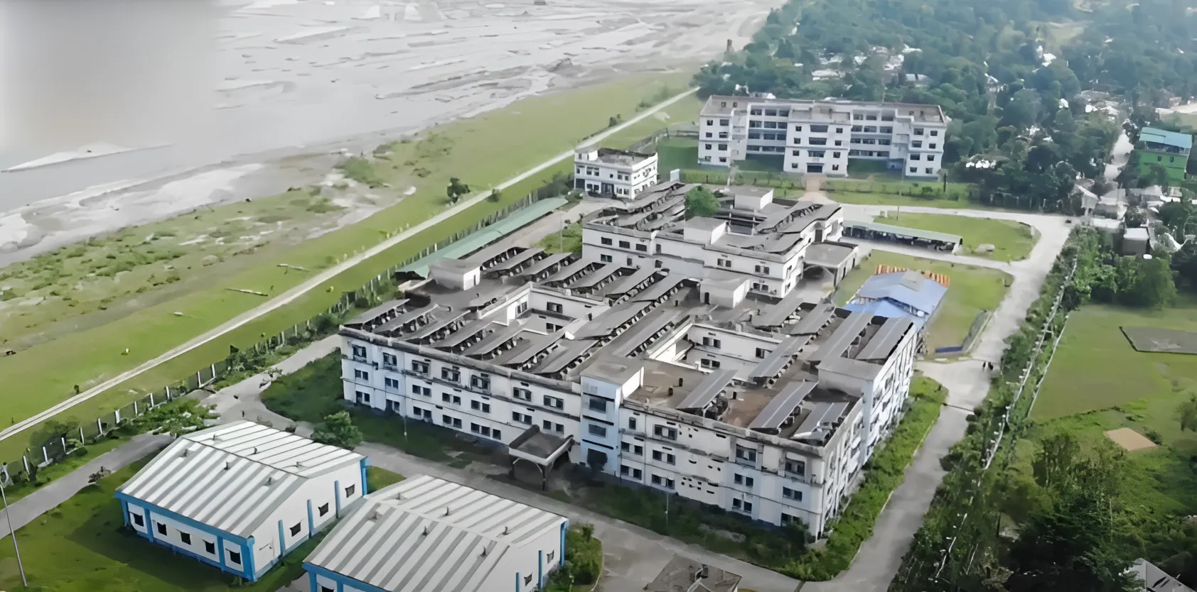 Bird's Eye View of the Campus