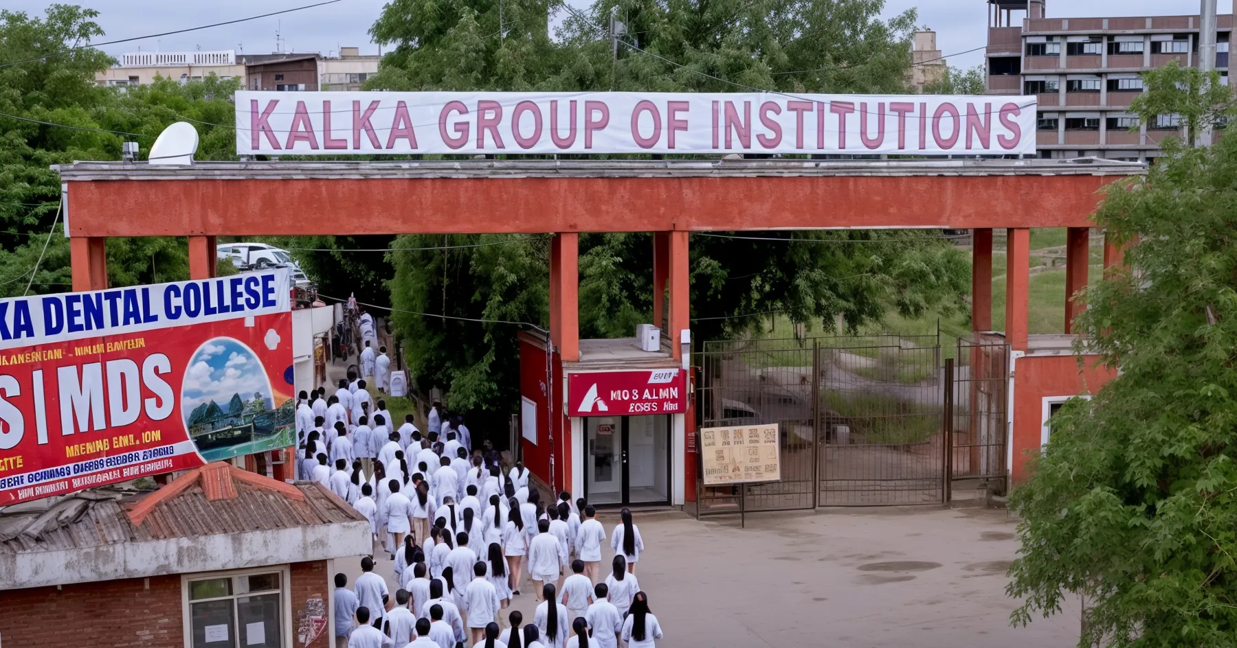 Kalka Group of Institutions Entrance Gate