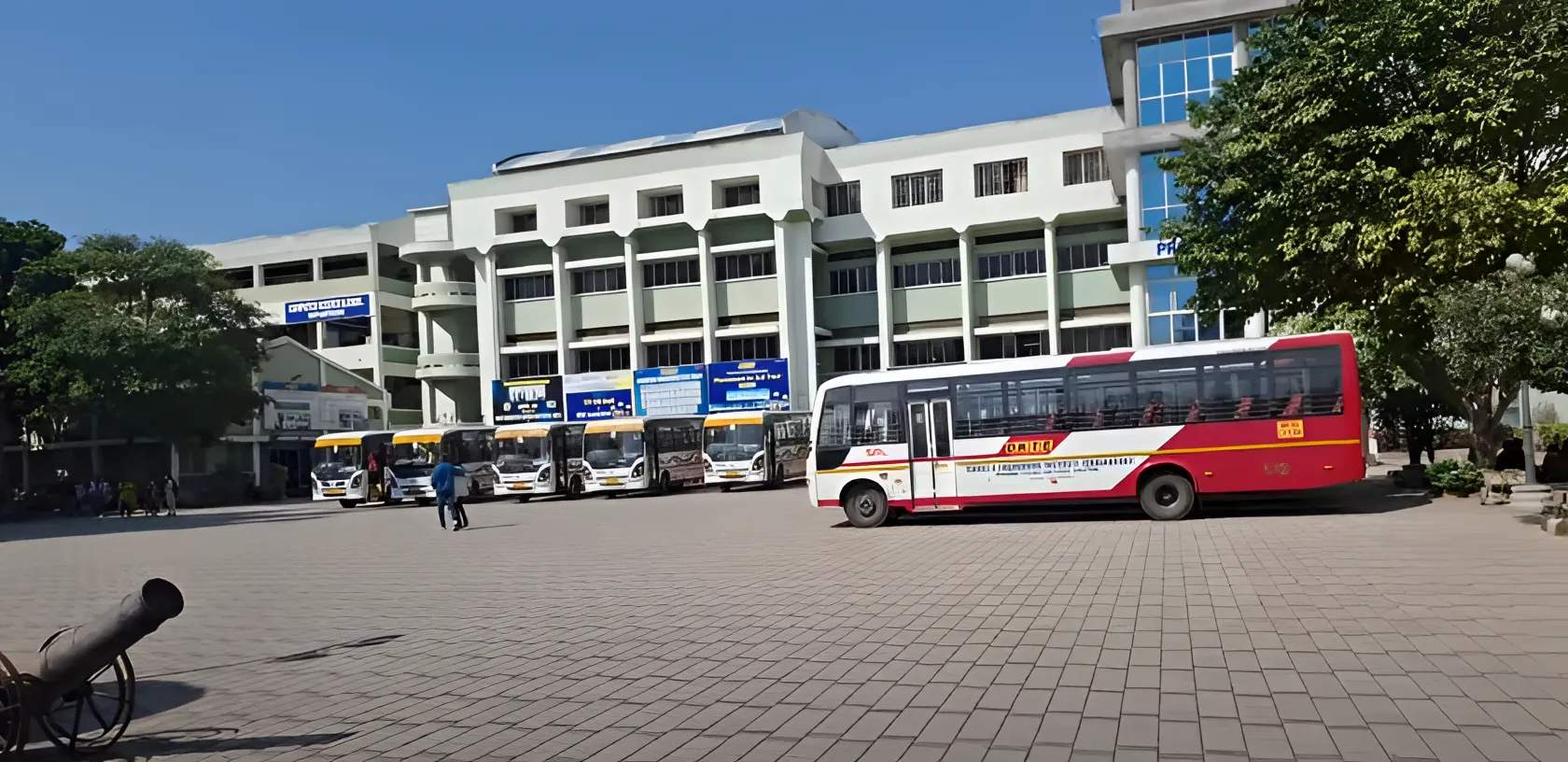 Parking area & Transport Facility