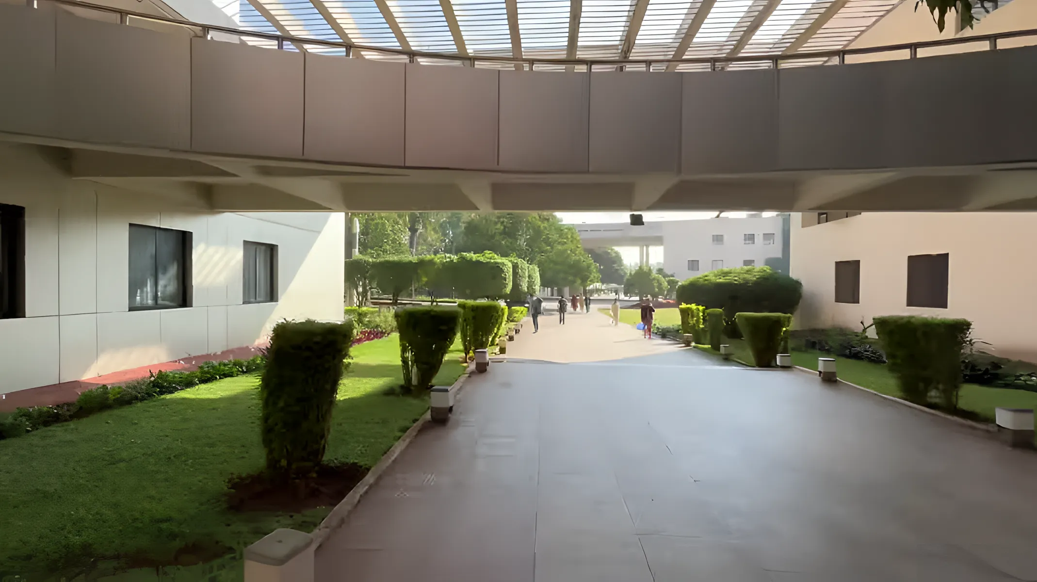 Entrance to the campus