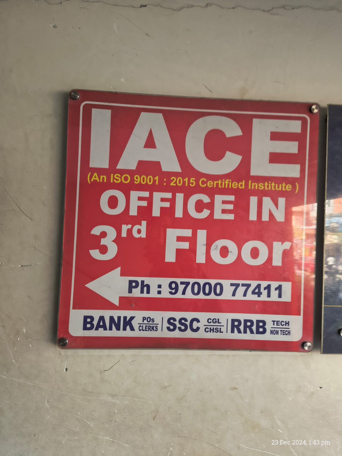 IACE Ameerpet: Courses Fees