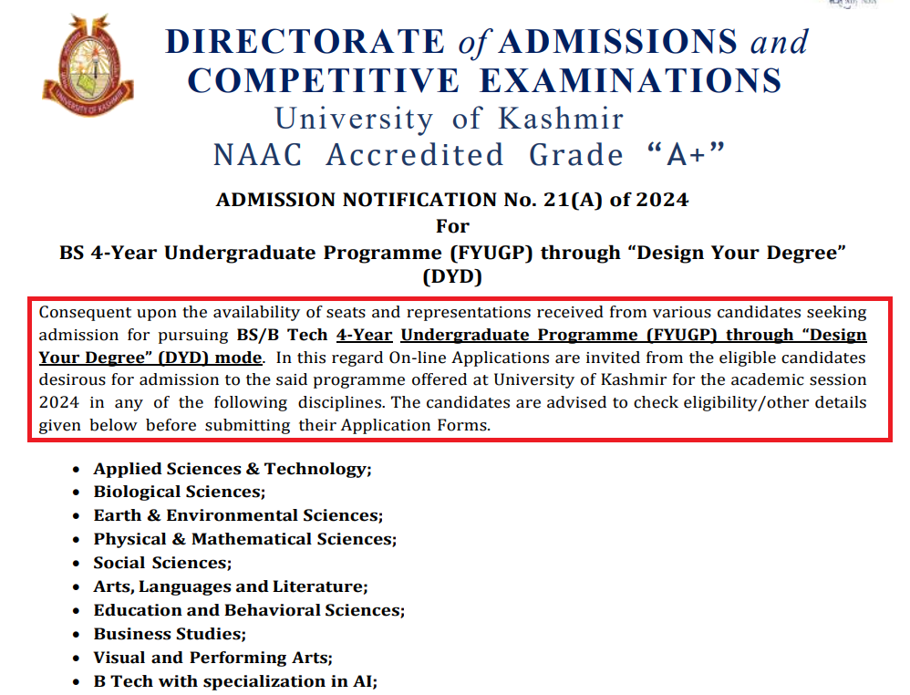 Kashmir University